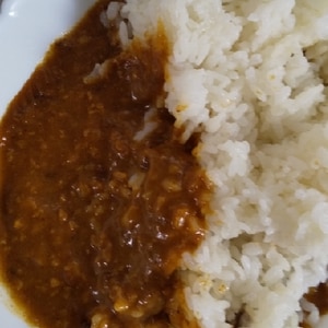 甘口カレーを辛口カレーにリメイク ♪